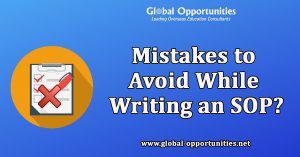 Top 10 Mistakes to Avoid While Writing an SOP
