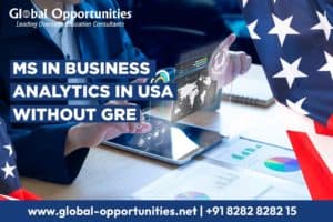 MS in Business Analytics in USA without GRE 🎓