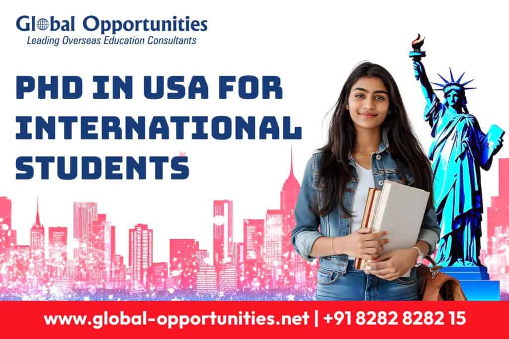 PHD in USA for Indian Students